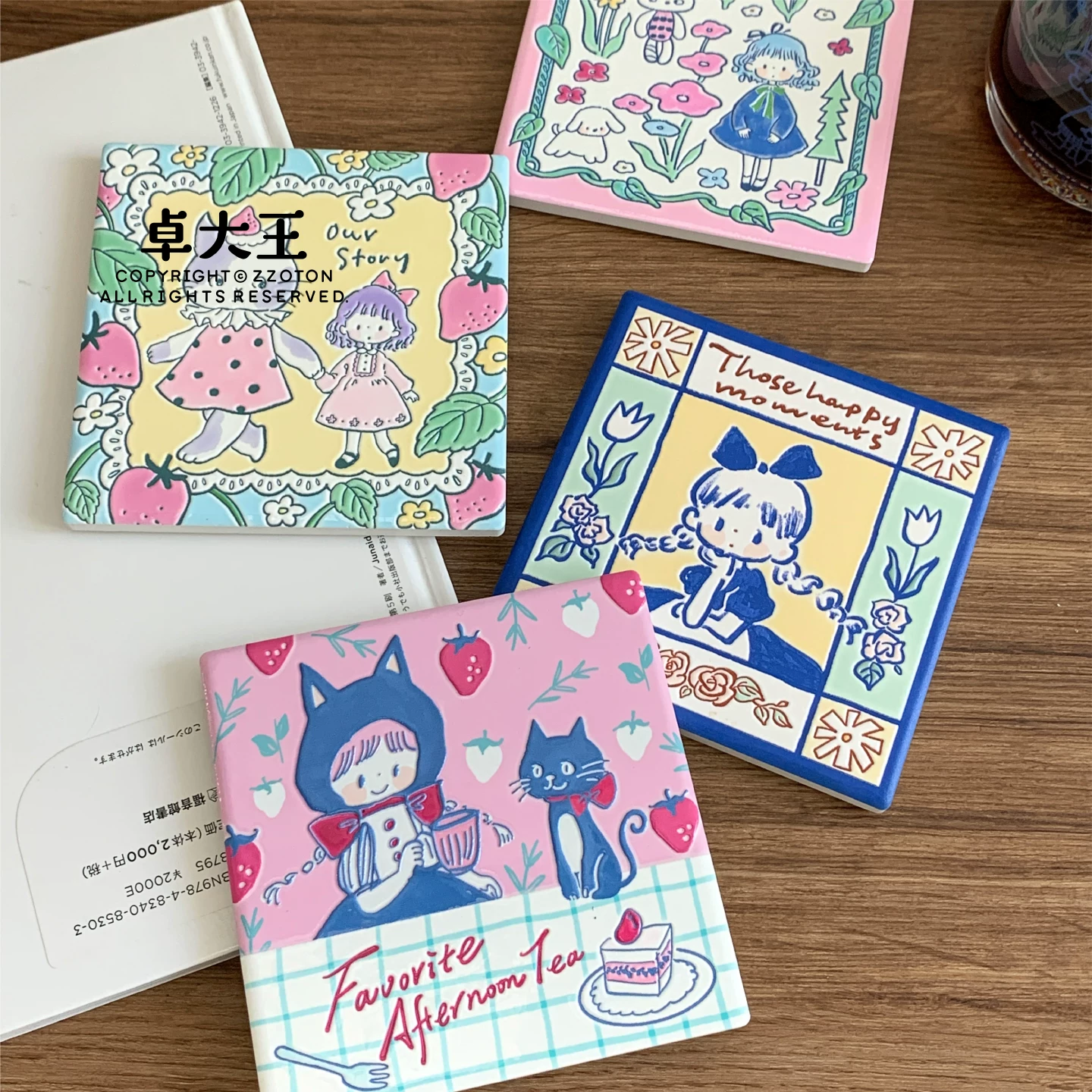 Molinta Ceramic Coaster – Our Story — gallery