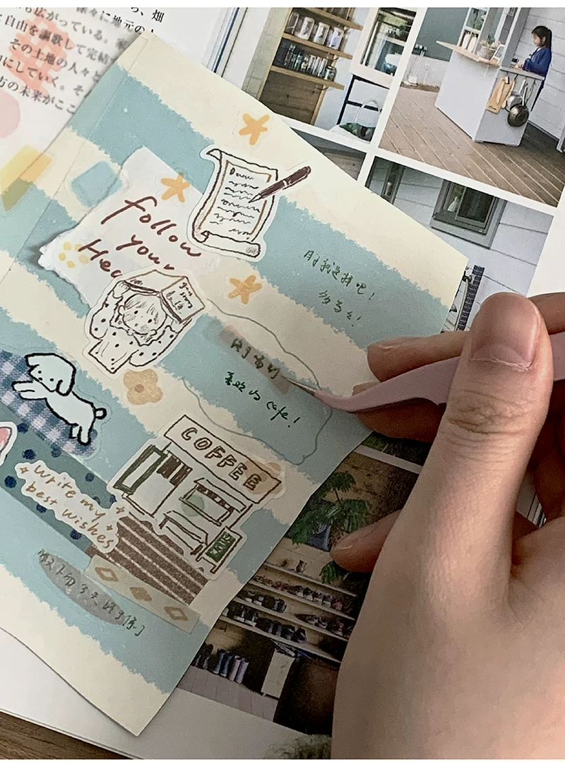Molinta Collage Sticker Set – Book — gallery