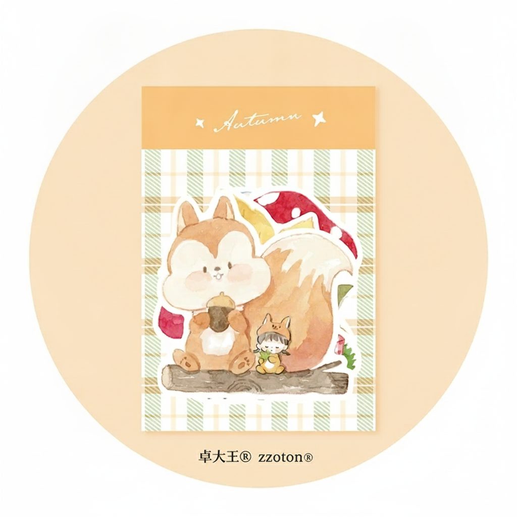 Molinta Die-Cut Memo Sheets – Autumn