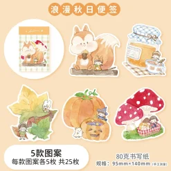 Molinta Die-Cut Memo Sheets – Autumn — gallery