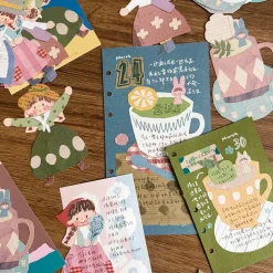 Molinta Die-Cut Memo Sheets – Collage Cups — gallery