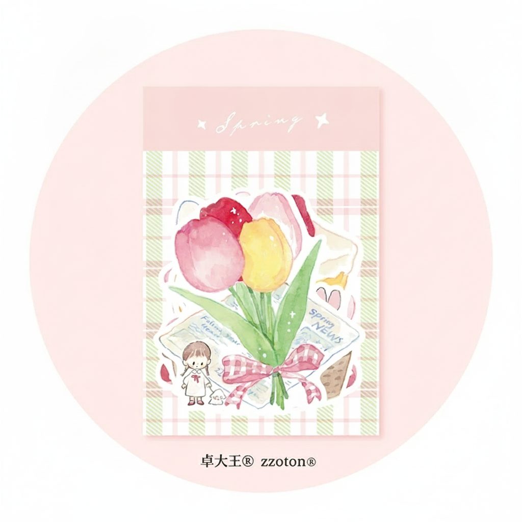 Molinta Die-Cut Memo Sheets – Spring