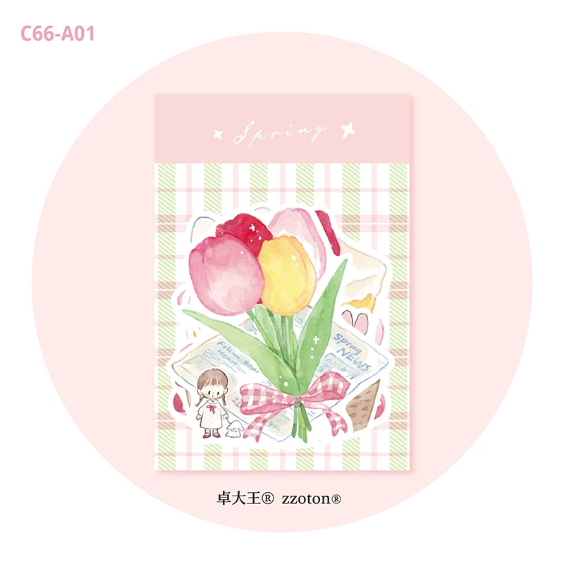 Molinta Die-Cut Memo Sheets – Spring — gallery