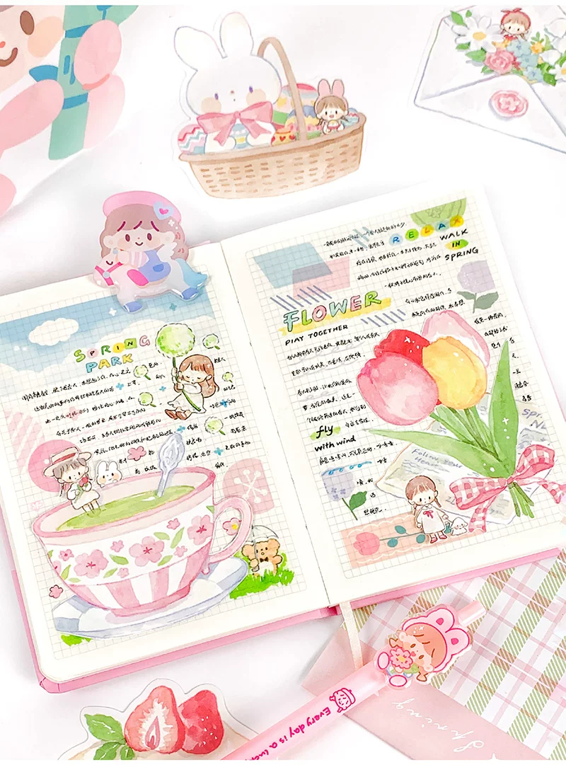 Molinta Die-Cut Memo Sheets – Spring — gallery