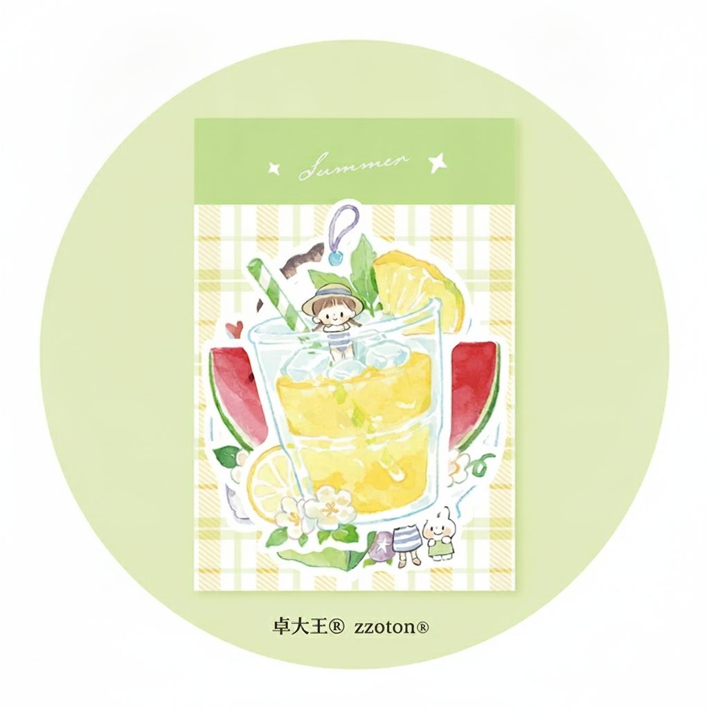 Molinta Die-Cut Memo Sheets – Summer