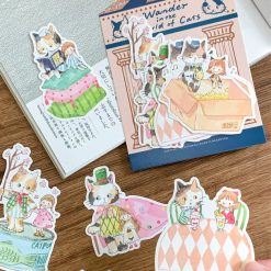 Molinta Die-Cut Memo Sheets – Wander in the World of Cats