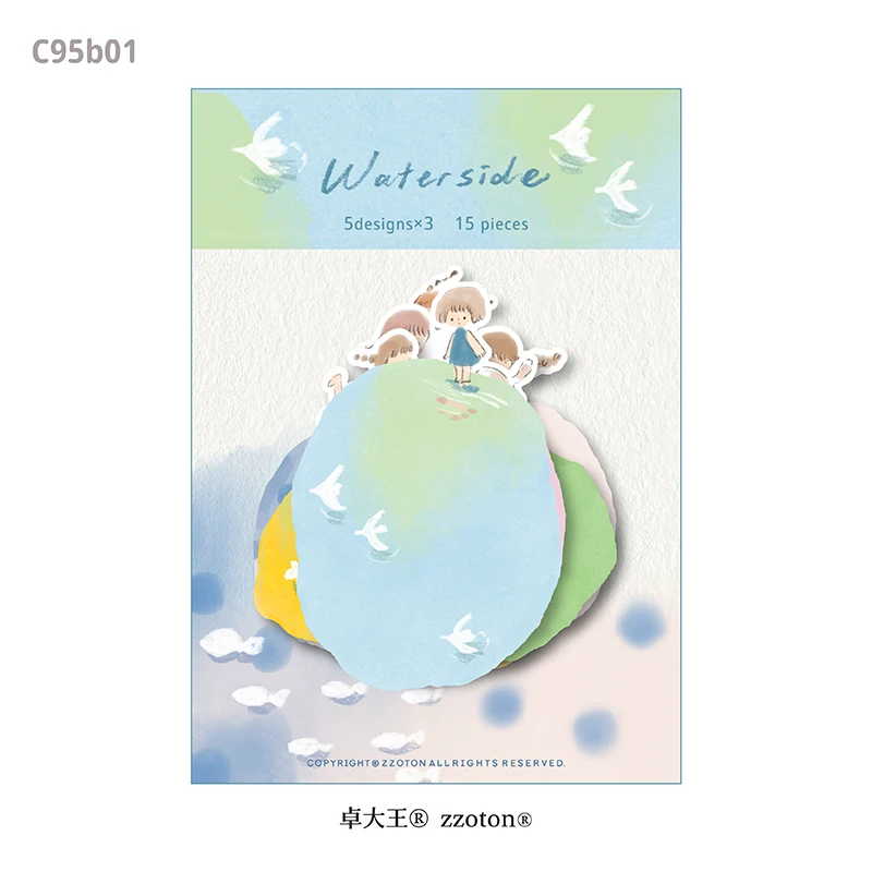 Molinta Die-Cut Memo Sheets – Waterside