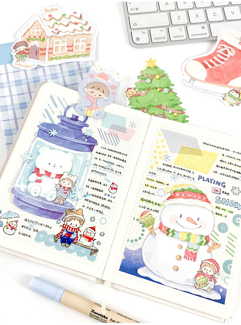 Molinta Die-Cut Memo Sheets – Winter — gallery