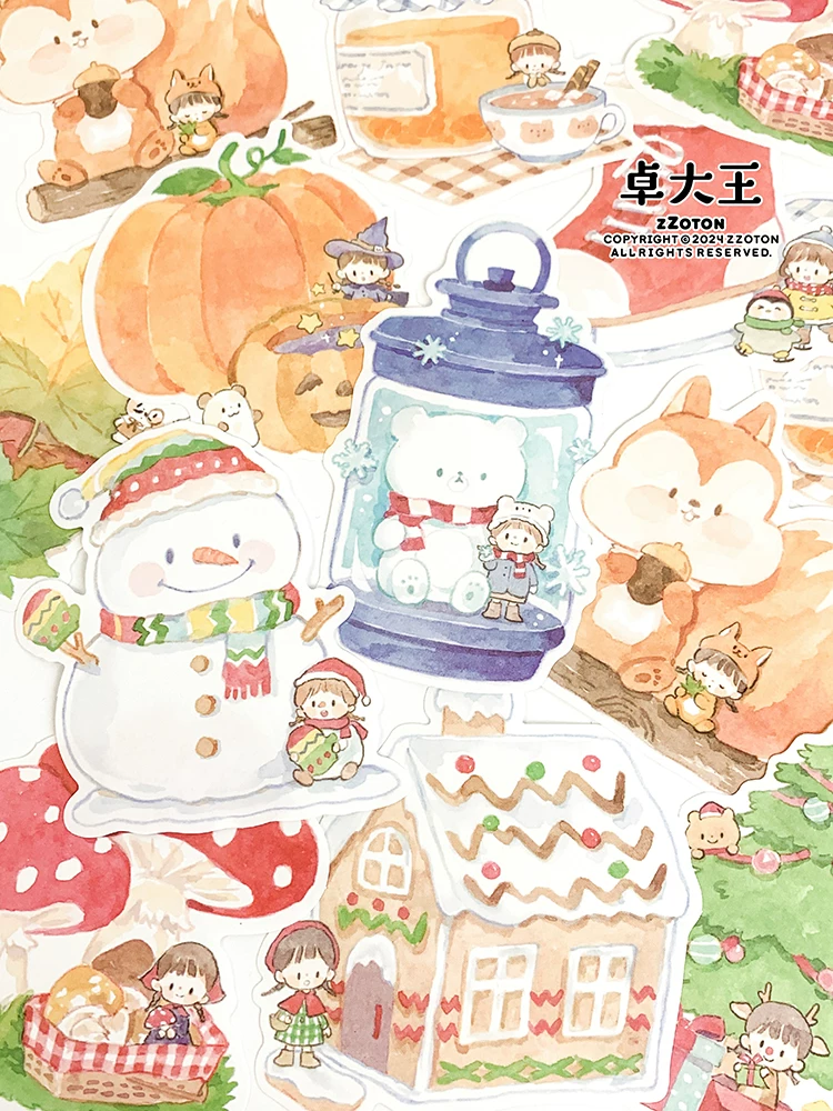 Molinta Die-Cut Memo Sheets – Winter — gallery