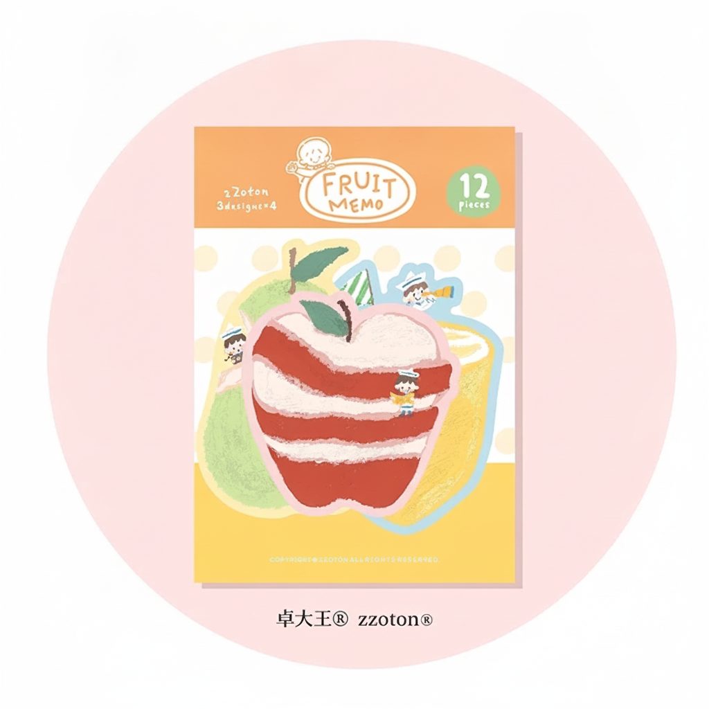 Molinta Double-sided Memo Papers – Fruit