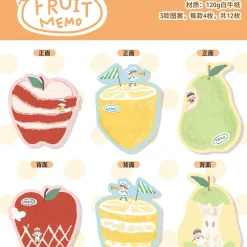 Molinta Double-sided Memo Papers – Fruit — gallery