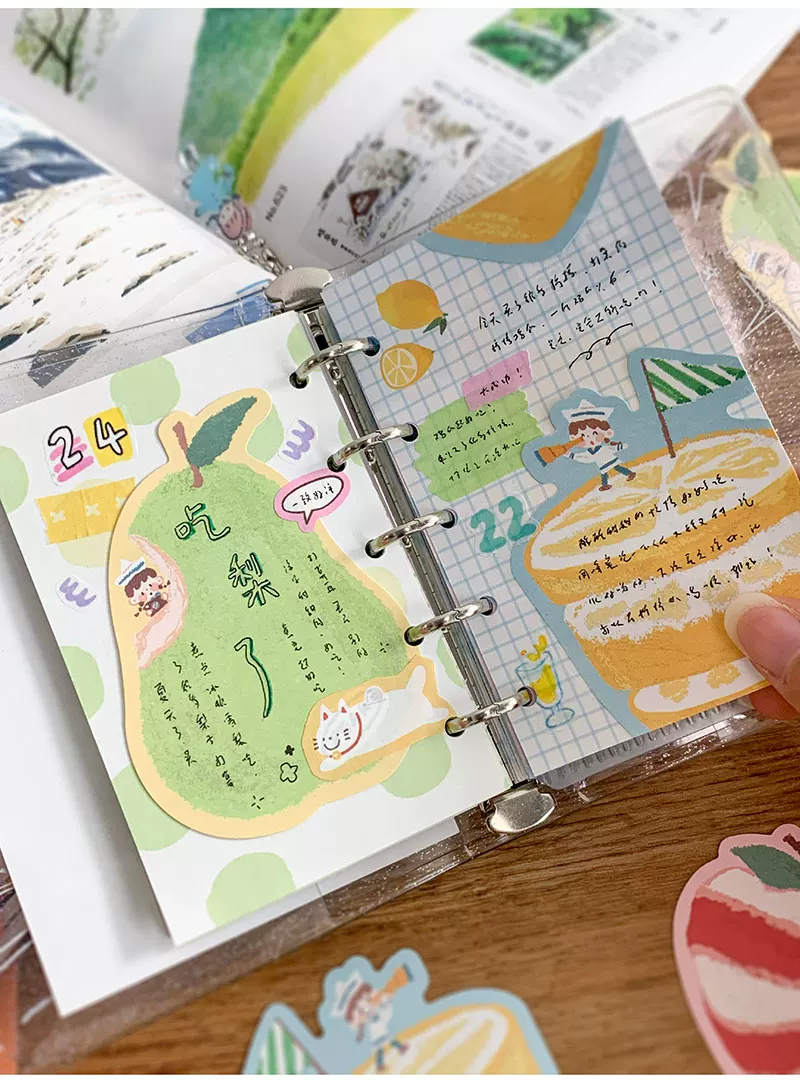Molinta Double-sided Memo Papers – Fruit — gallery