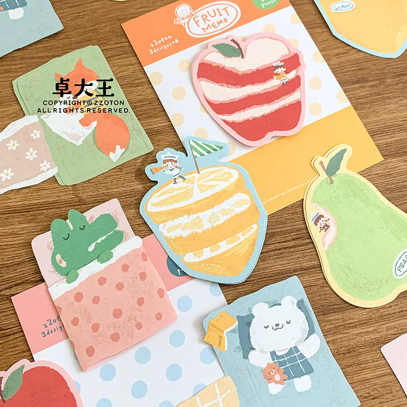 Molinta Double-sided Memo Papers – Fruit — gallery
