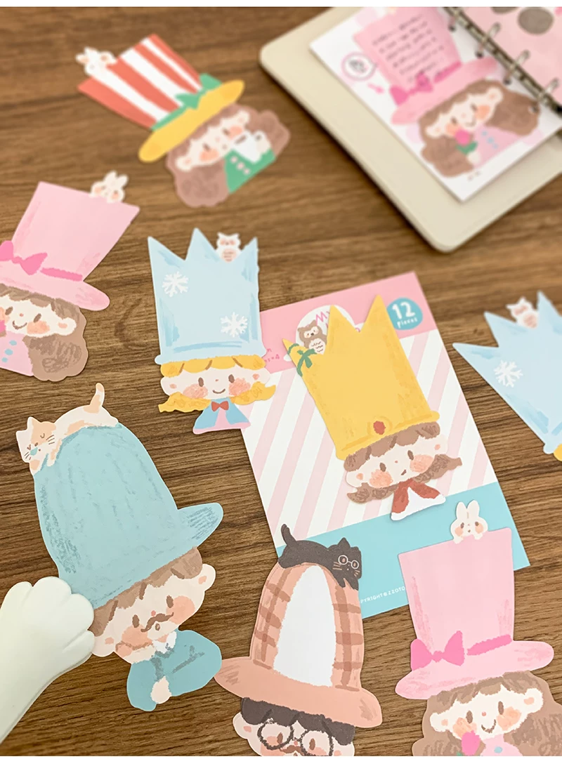 Molinta Double-sided Memo Papers – My Hat — gallery