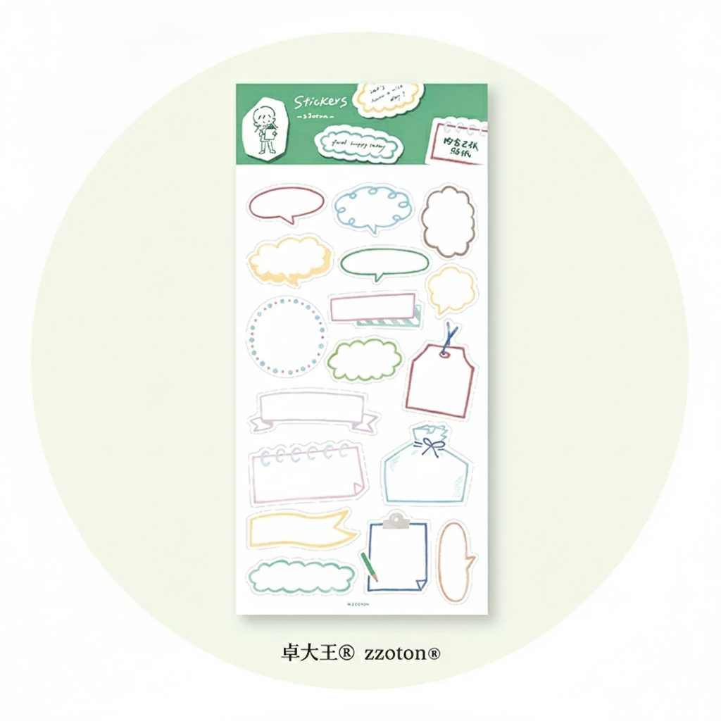 Molinta Frame Stickers – Coloured Pencil Frames — gallery