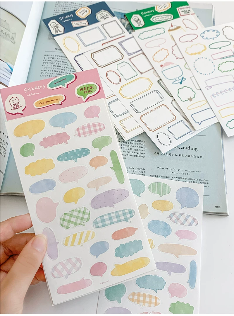 Molinta Frame Stickers – Watercolour Frame — gallery