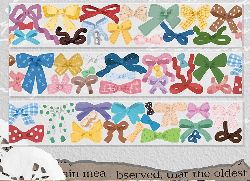 Molinta Kiss-cut PET Tape – Bowknot — gallery