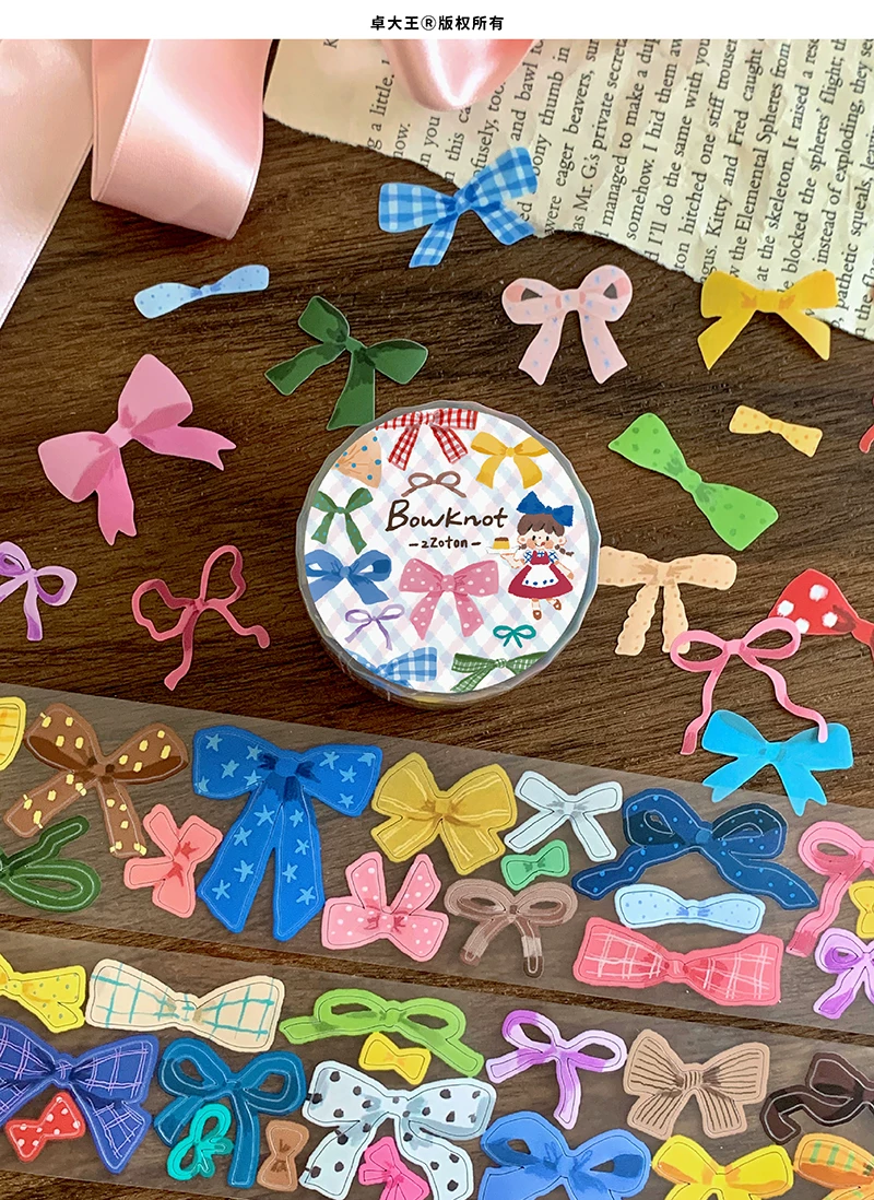 Molinta Kiss-cut PET Tape – Bowknot — gallery