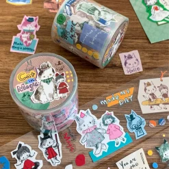 Molinta Kiss-cut PET Tape – Cat in Magic — gallery