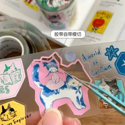 Molinta Kiss-cut PET Tape – Cat in Magic — gallery