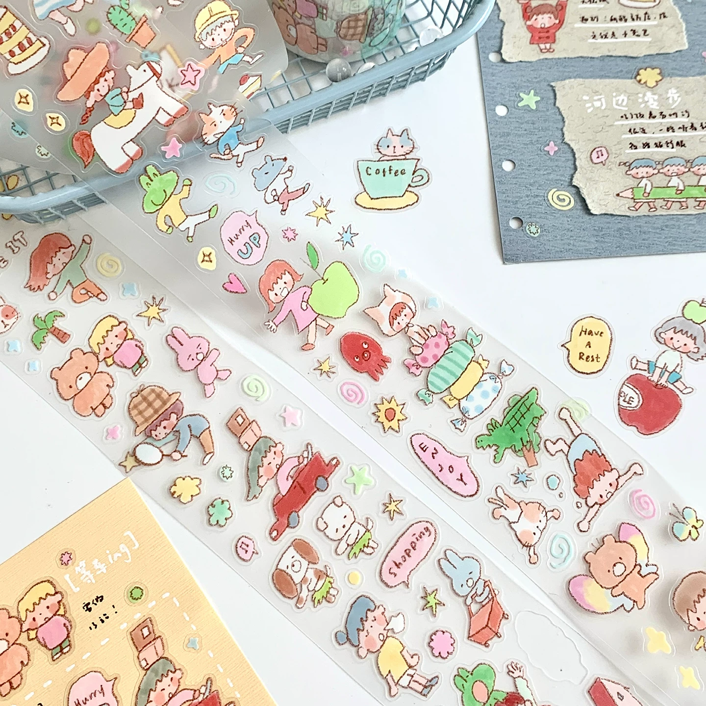 Molinta Kiss-cut PET Tape – Friends on Paper