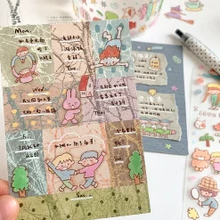 Molinta Kiss-cut PET Tape – Friends on Paper — gallery