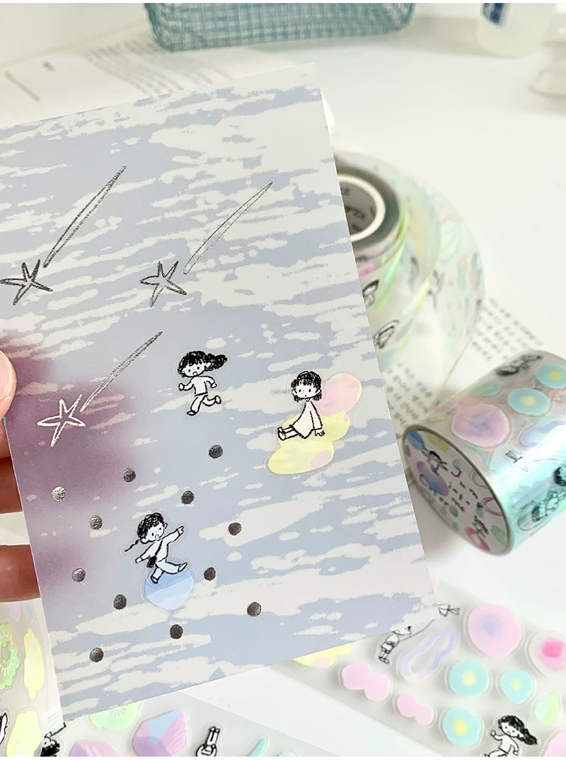 Molinta Kiss-cut PET Tape – Jump Into the Colour — gallery