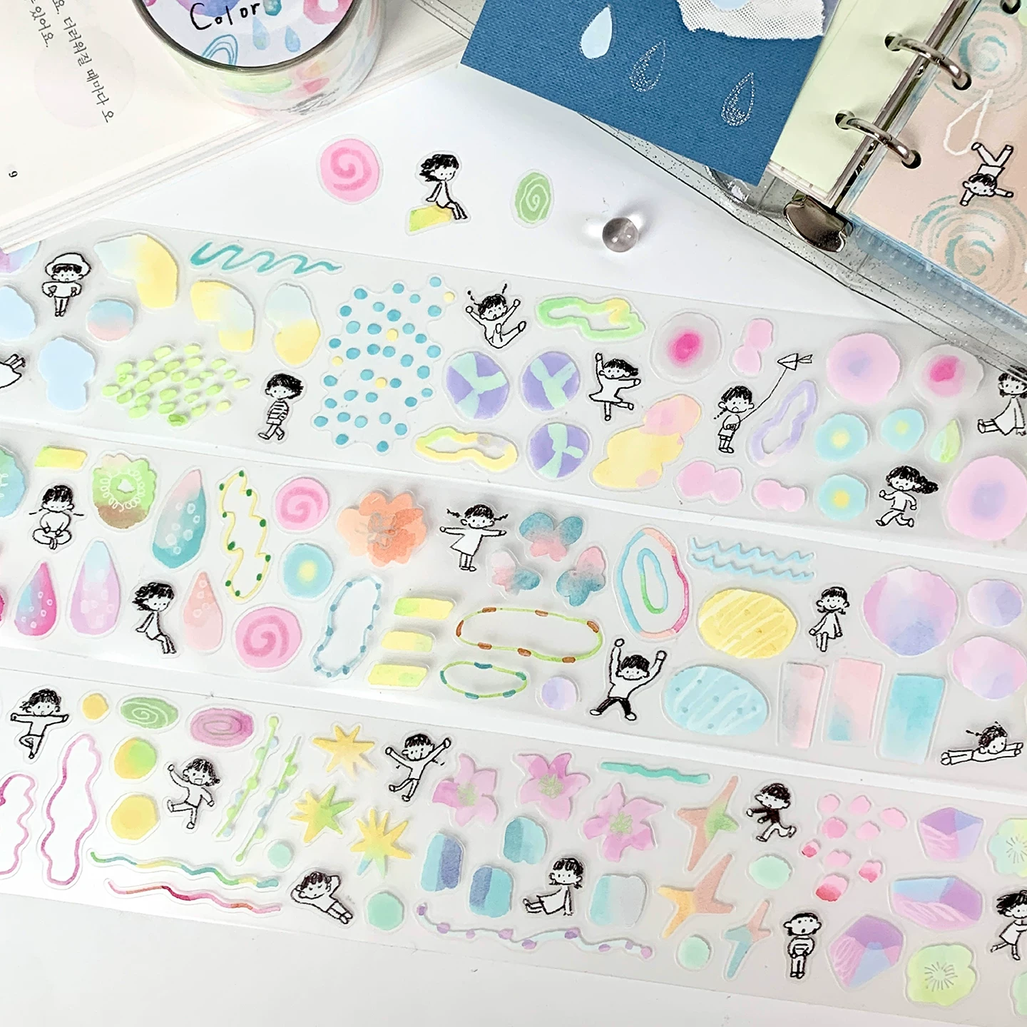 Molinta Kiss-cut PET Tape – Jump Into the Colour — gallery