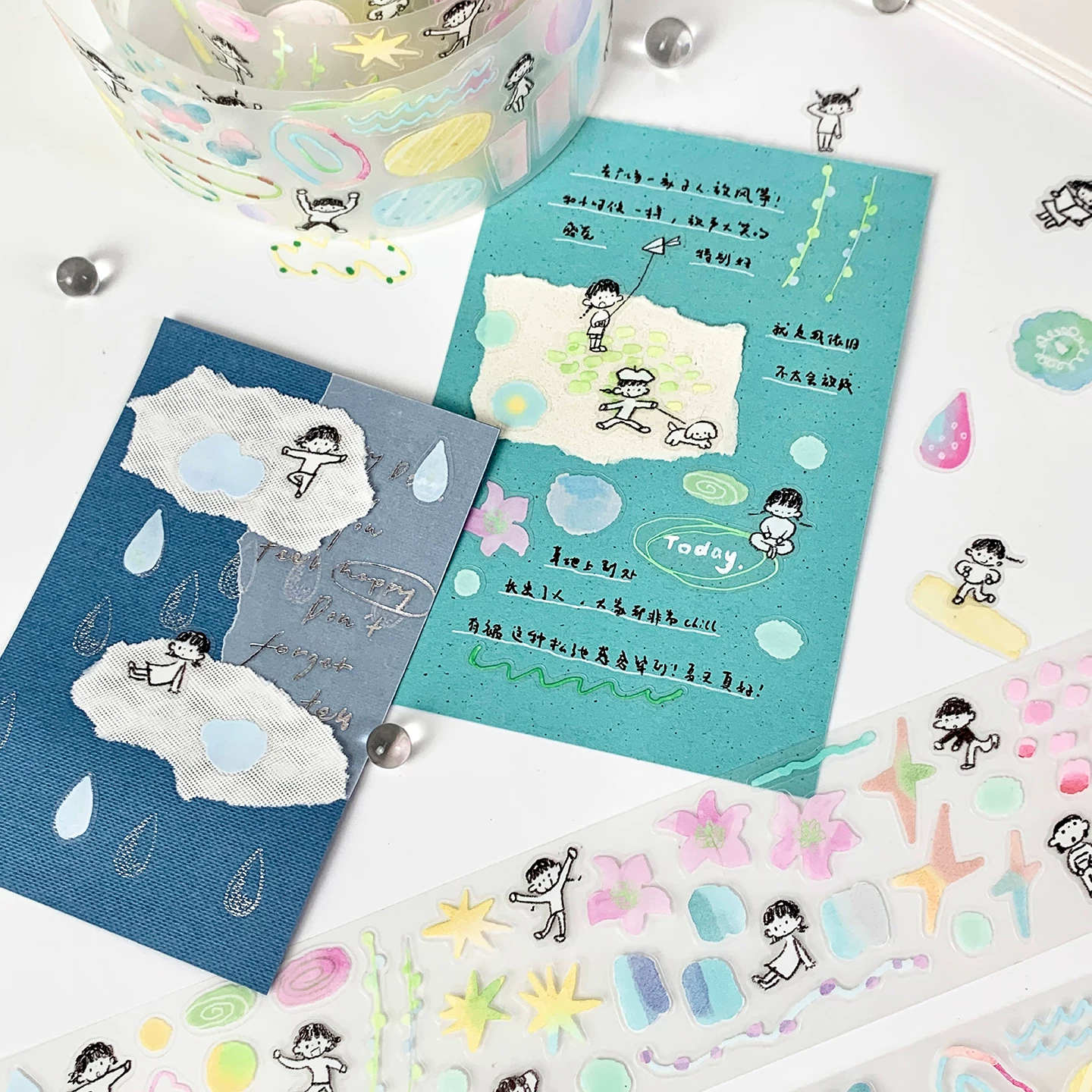 Molinta Kiss-cut PET Tape – Jump Into the Colour — gallery