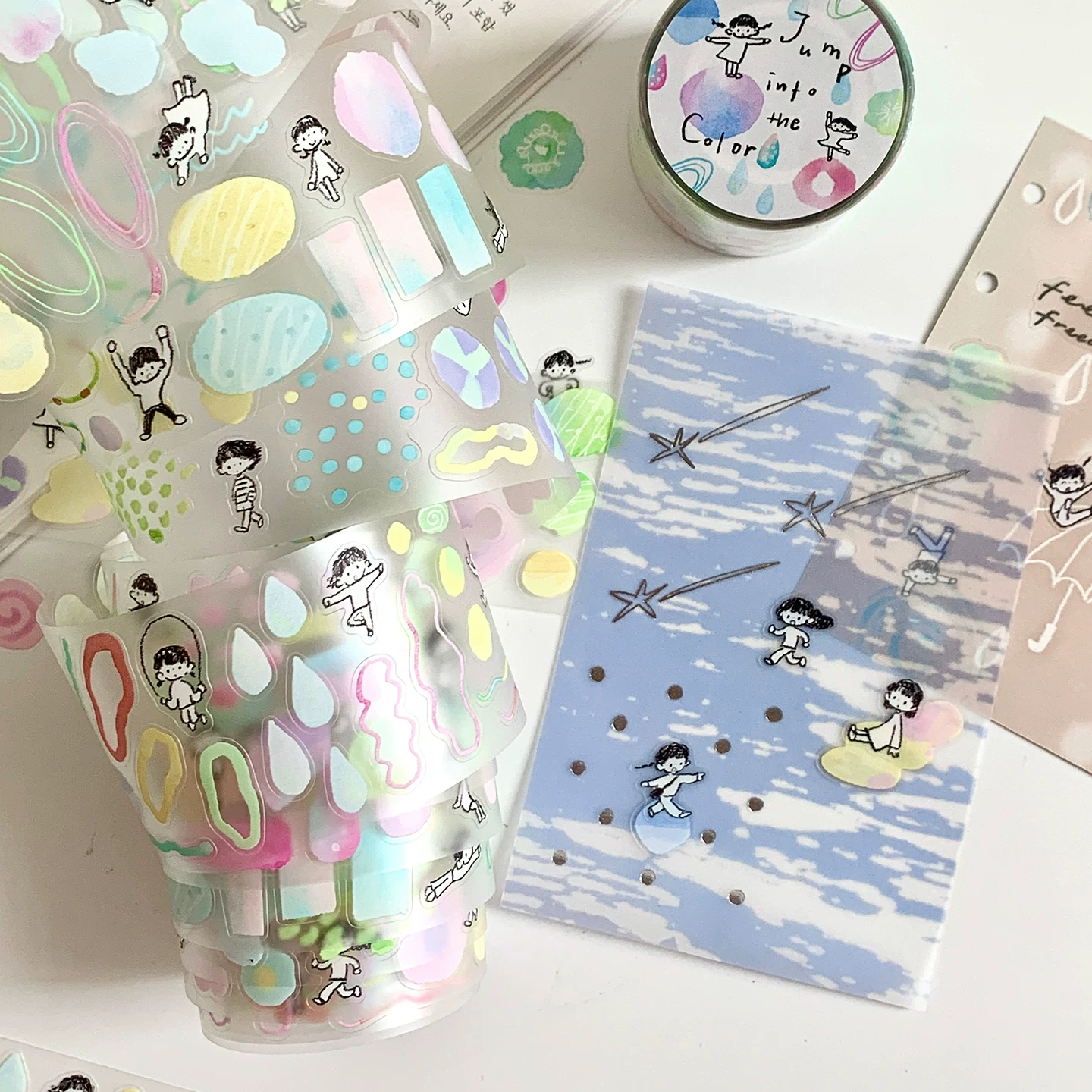 Molinta Kiss-cut PET Tape – Jump Into the Colour — gallery