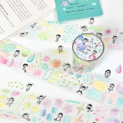Molinta Kiss-cut PET Tape – Jump Into the Colour — gallery