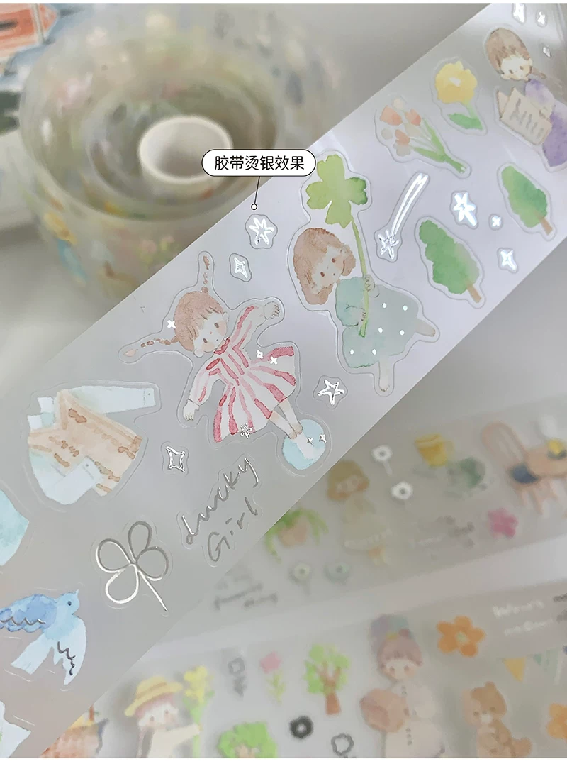 Molinta Kiss-cut PET Tape – Watercolour Stroll — gallery