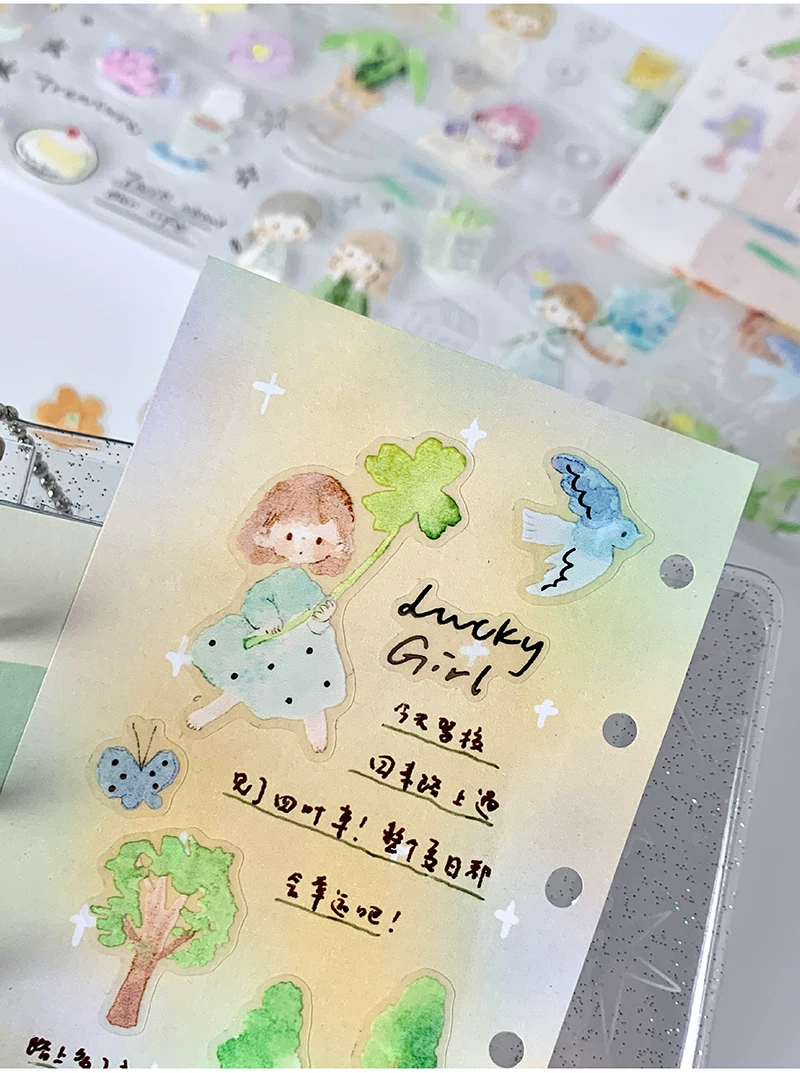 Molinta Kiss-cut PET Tape – Watercolour Stroll — gallery