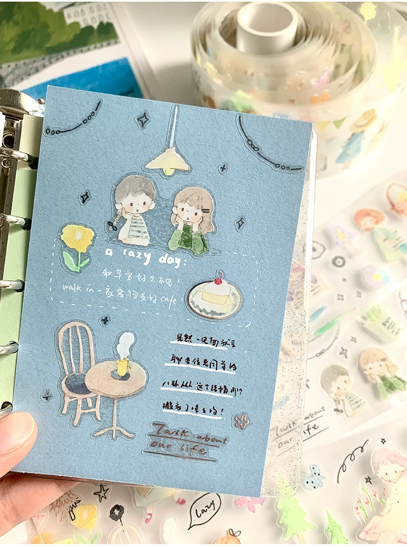 Molinta Kiss-cut PET Tape – Watercolour Stroll — gallery