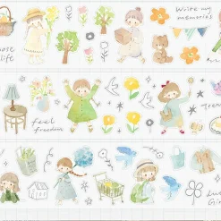 Molinta Kiss-cut PET Tape – Watercolour Stroll — gallery