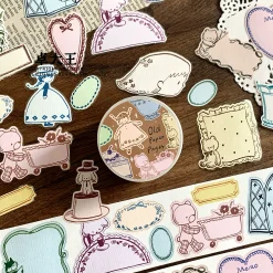 Molinta Kiss-cut Tape – Old Paper Pages