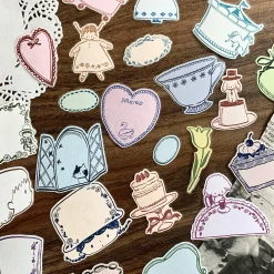Molinta Kiss-cut Tape – Old Paper Pages — gallery