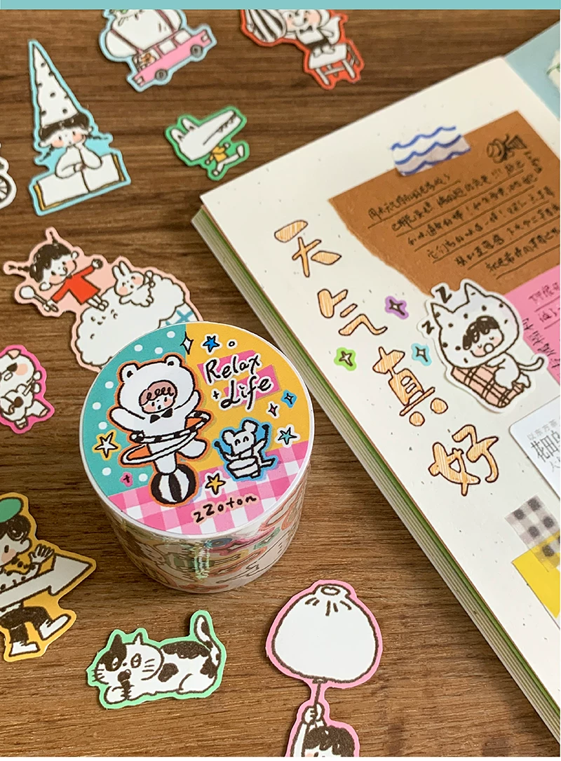 Molinta Kiss-cut Tape – Scribble Doodles — gallery