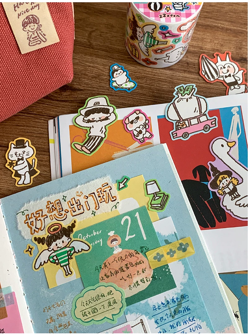 Molinta Kiss-cut Tape – Scribble Doodles — gallery