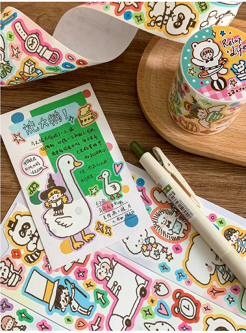 Molinta Kiss-cut Tape – Scribble Doodles — gallery