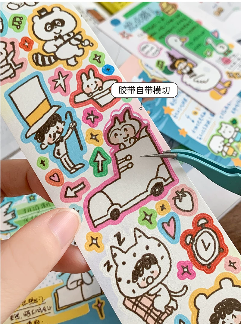 Molinta Kiss-cut Tape – Scribble Doodles — gallery