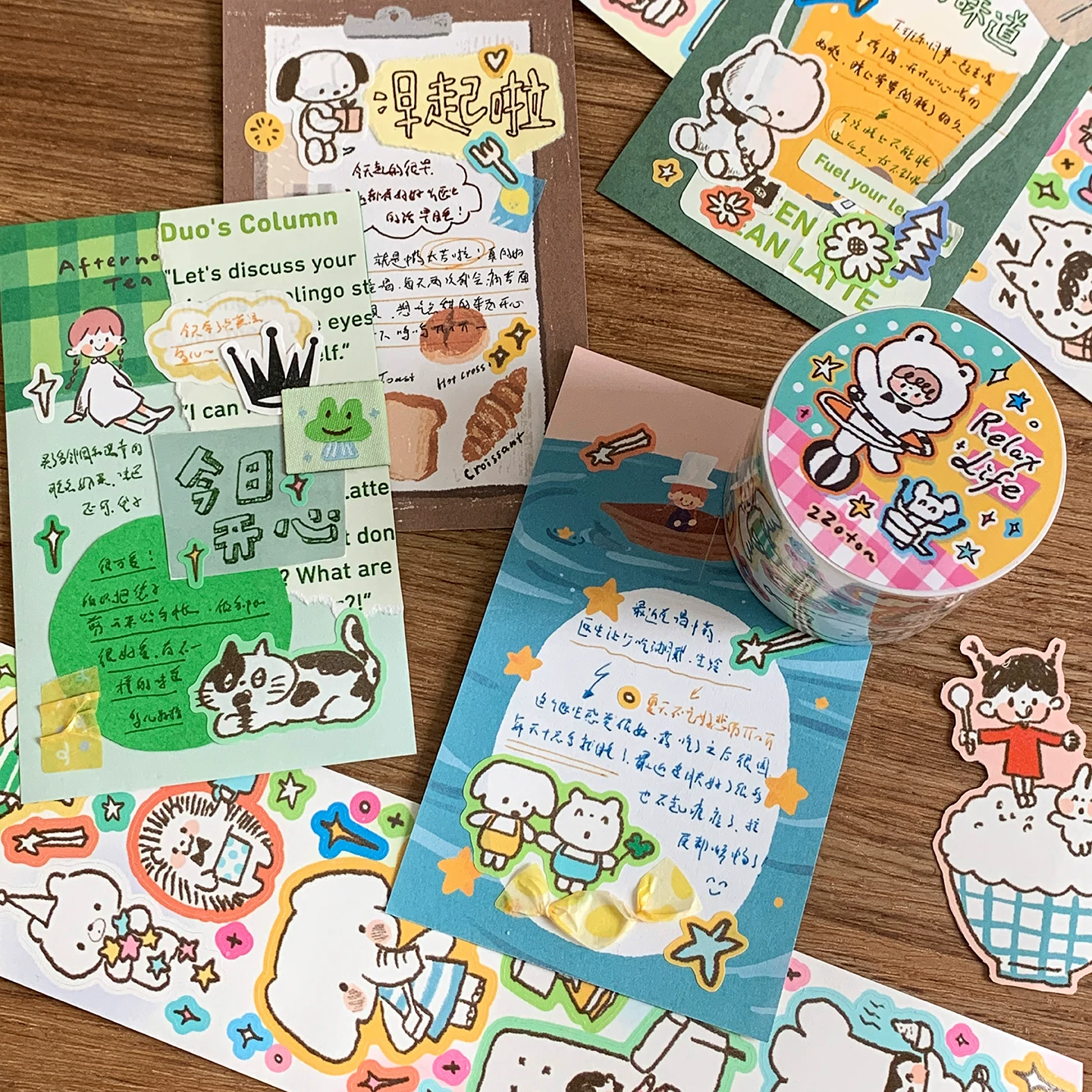 Molinta Kiss-cut Tape – Scribble Doodles — gallery
