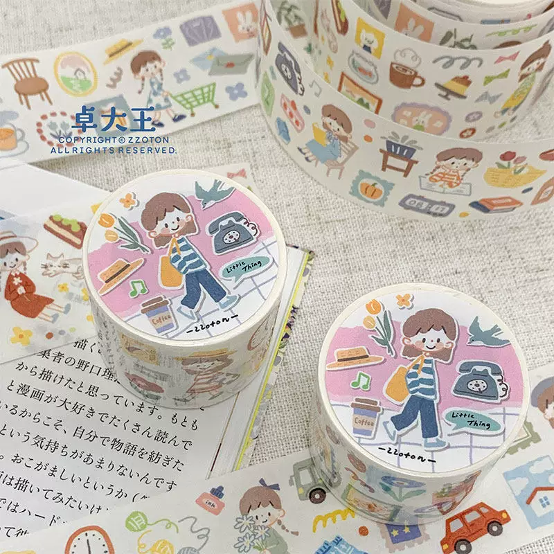 Molinta Kiss-cut Washi Tape – Little Things
