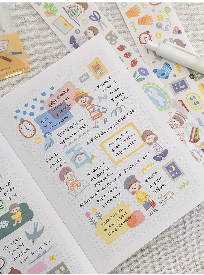Molinta Kiss-cut Washi Tape – Little Things — gallery