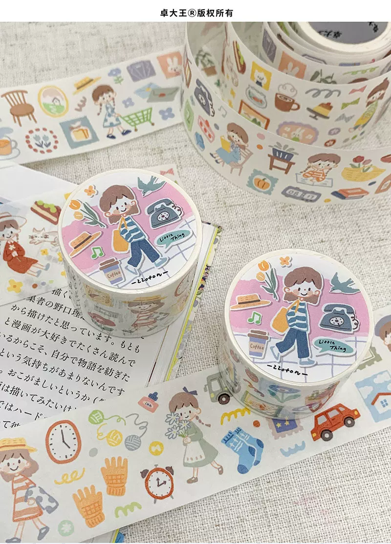 Molinta Kiss-cut Washi Tape – Little Things — gallery