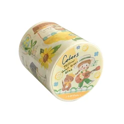 Molinta Kiss-Cut Washi Tape – Yellow Green Blue — gallery
