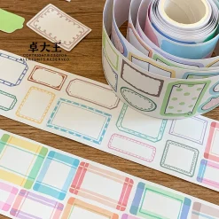 Molinta Kiss-cut Writable Tape – Colourful Frames