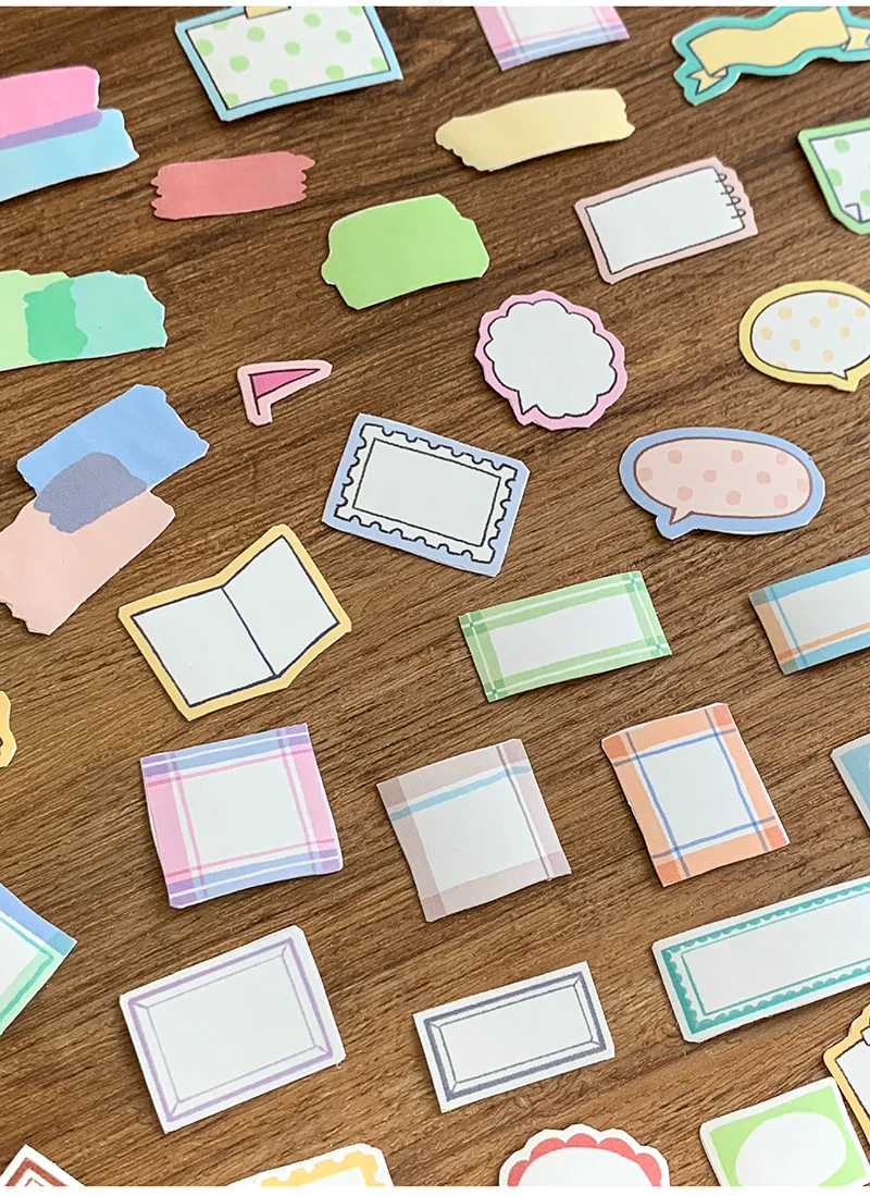 Molinta Kiss-cut Writable Tape – Colourful Frames — gallery