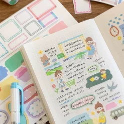Molinta Kiss-cut Writable Tape – Colourful Frames — gallery