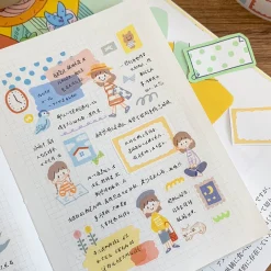 Molinta Kiss-cut Writable Tape – Colourful Frames — gallery